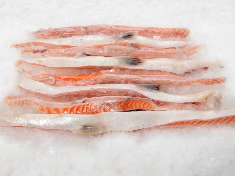 Lõhe kõhunäärmed 1-3 cm