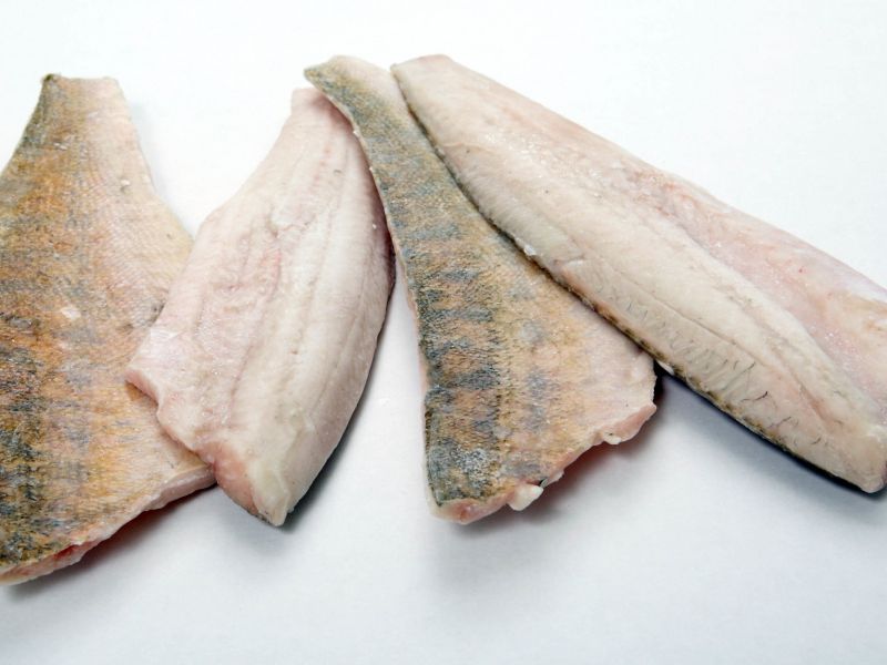 Frozen zander fillet